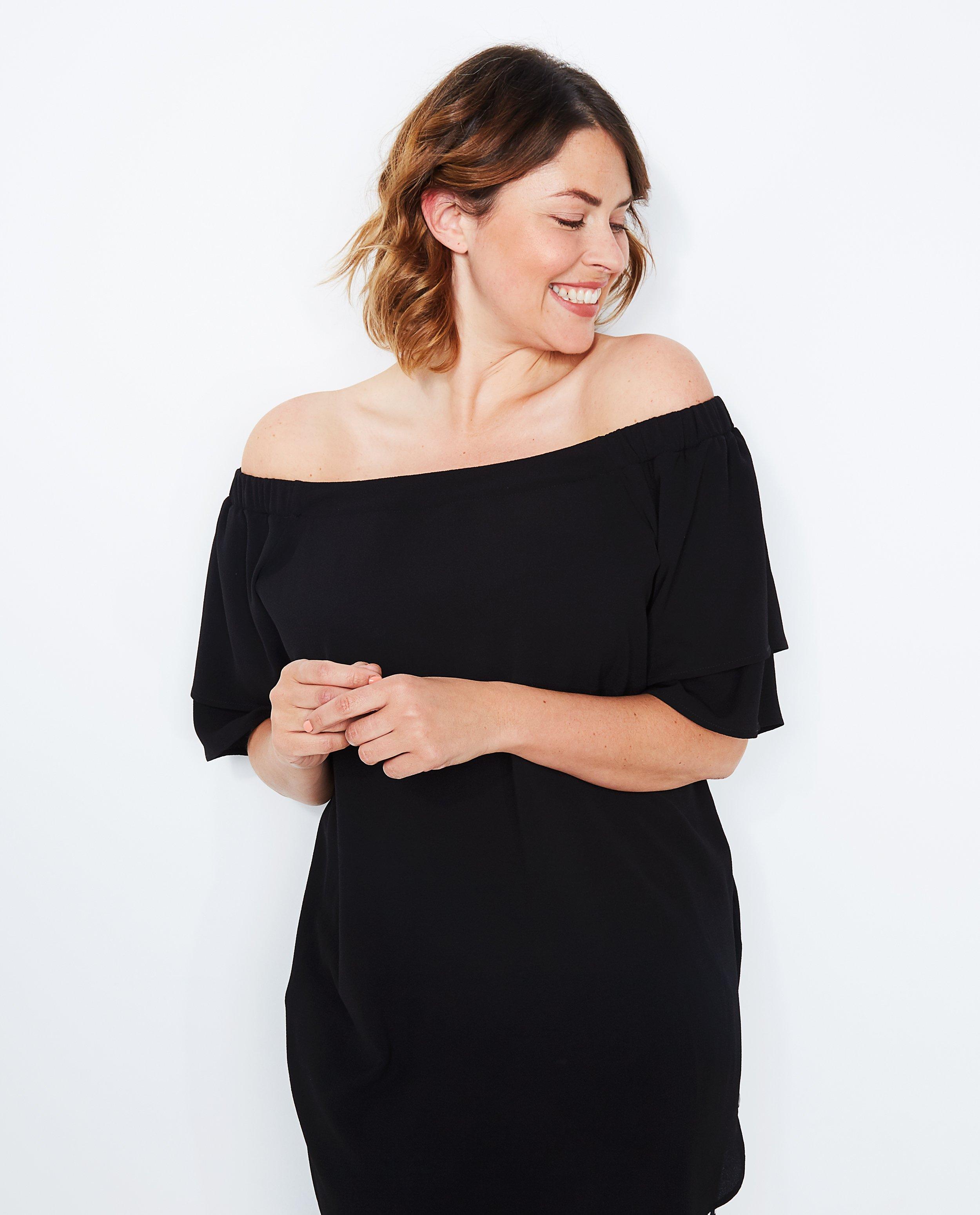 Hemden - Off-shoulder blouse