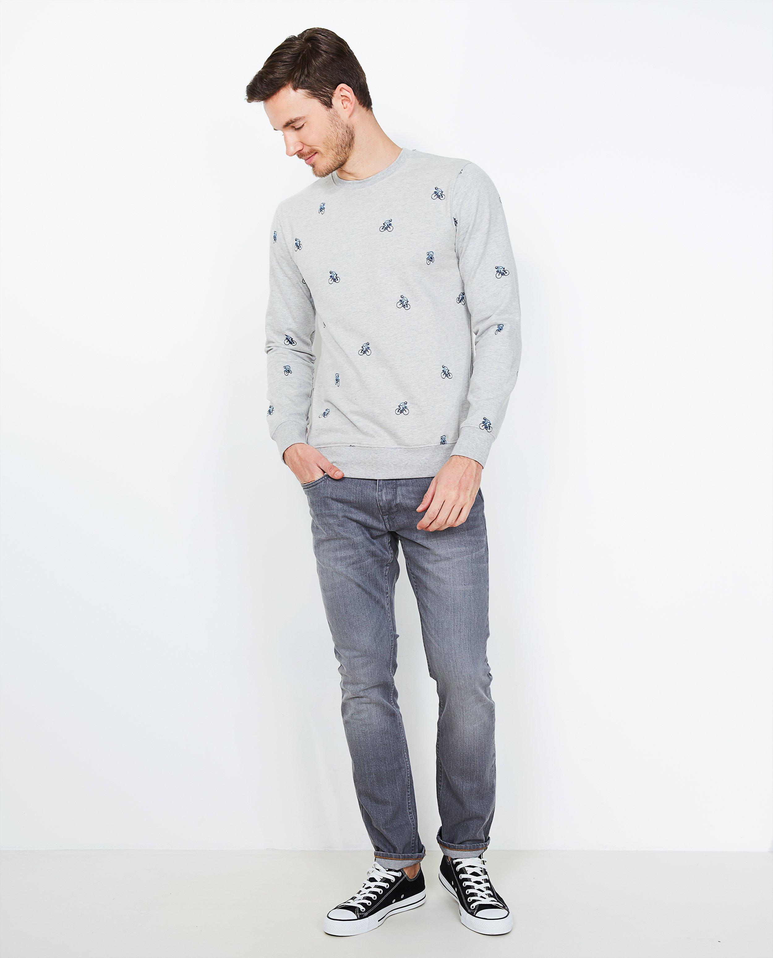 Jeans - Jeans gris slim fit