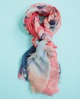 Kleurrijke sjaal - met bold bladerprint, Pieces - none