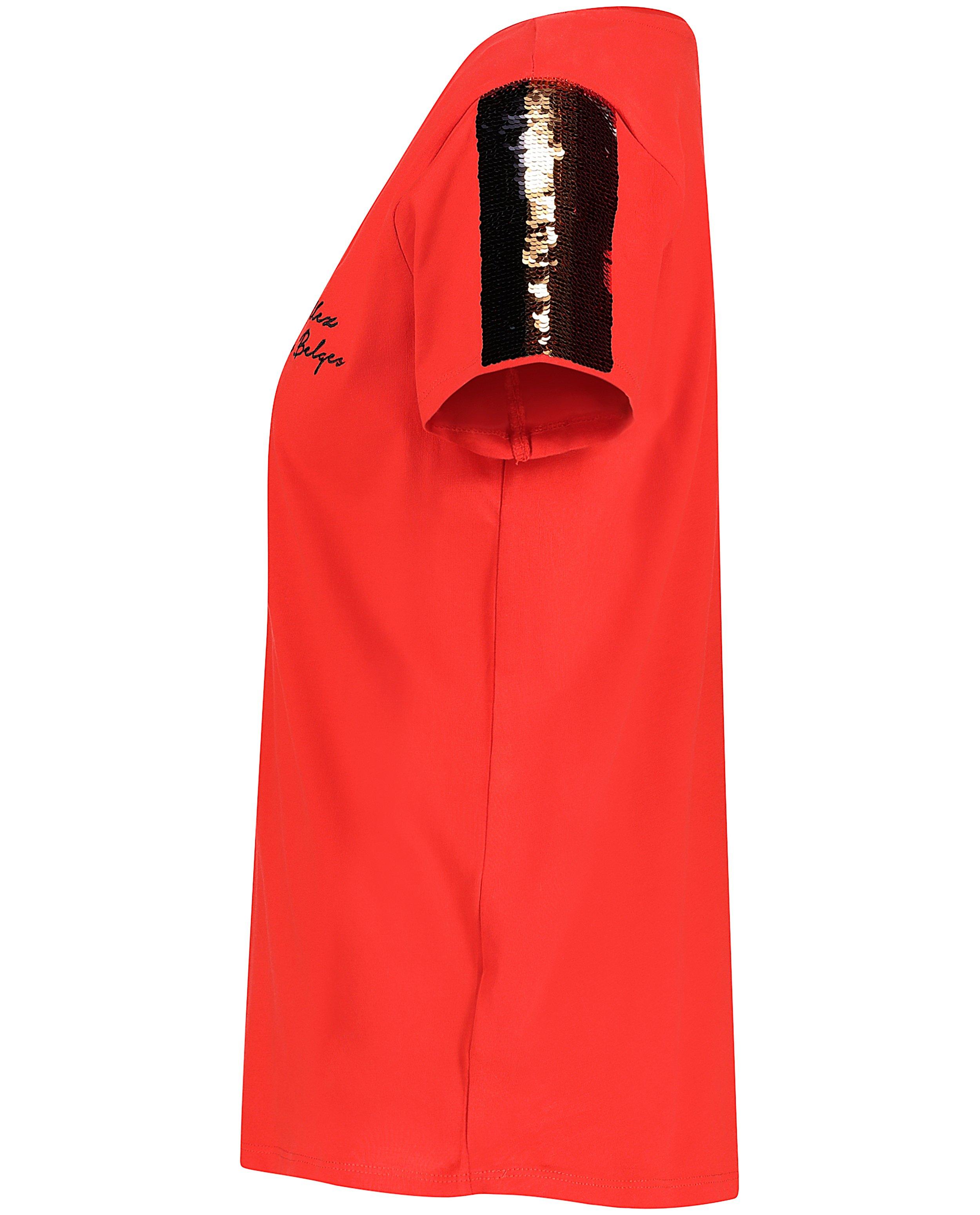 T-shirts - T-shirt rouge feu