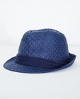 Chapeau de paille - bleu foncé - JBC