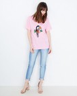 T-shirt rose pâle - avec un toucan - JBC