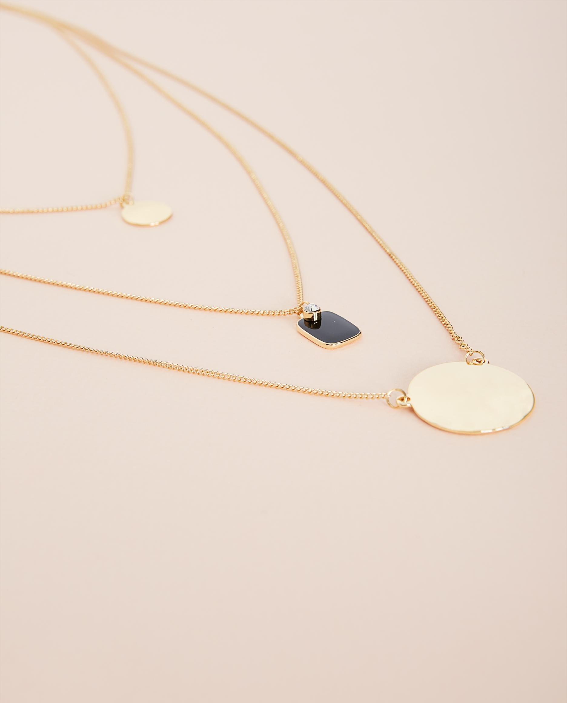 Collier longue - avec des pendentifs - JBC