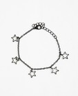 Bracelet noir - breloques étoiles - JBC