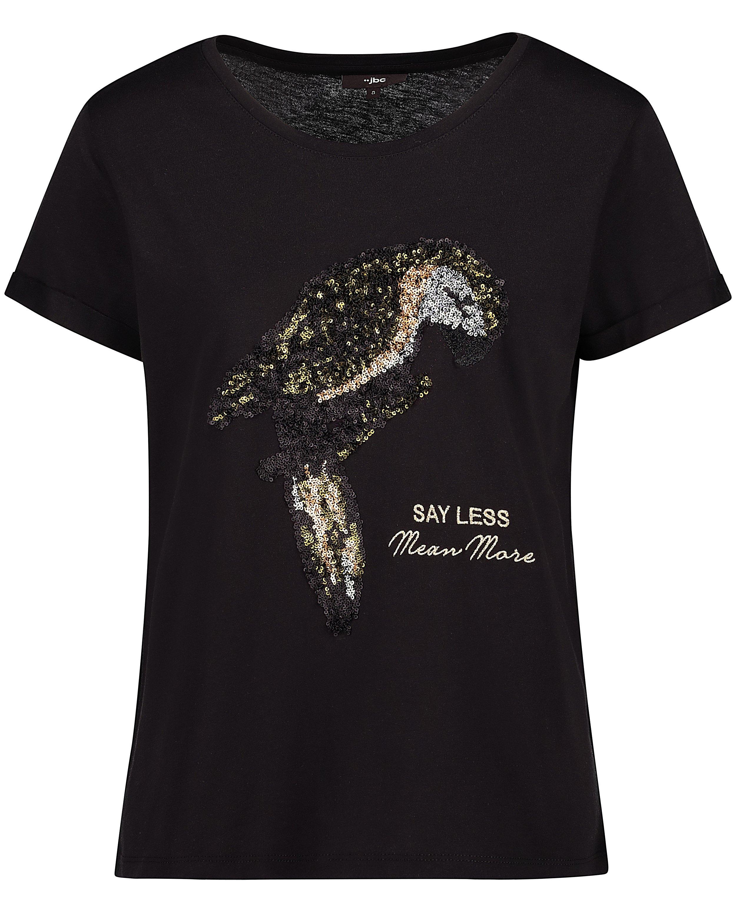 T-shirts - T-shirt pailletten vogel