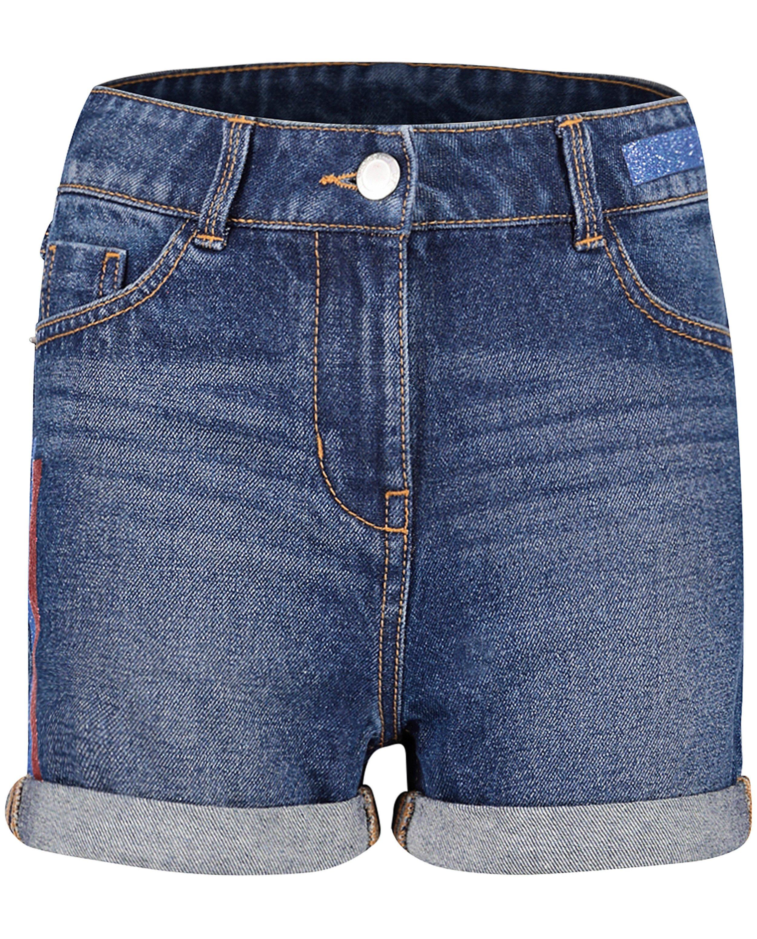Shorten - Donkerblauwe jeansshort