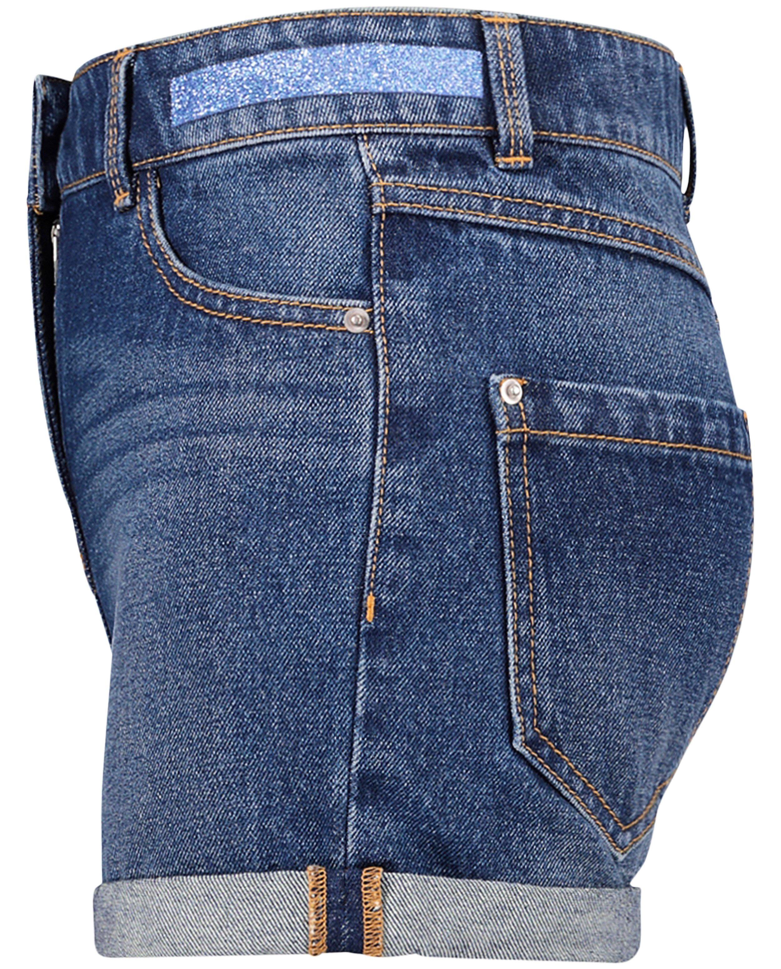 Shorten - Donkerblauwe jeansshort