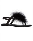Zwarte sandalen - met zachte dons - Call it Spring