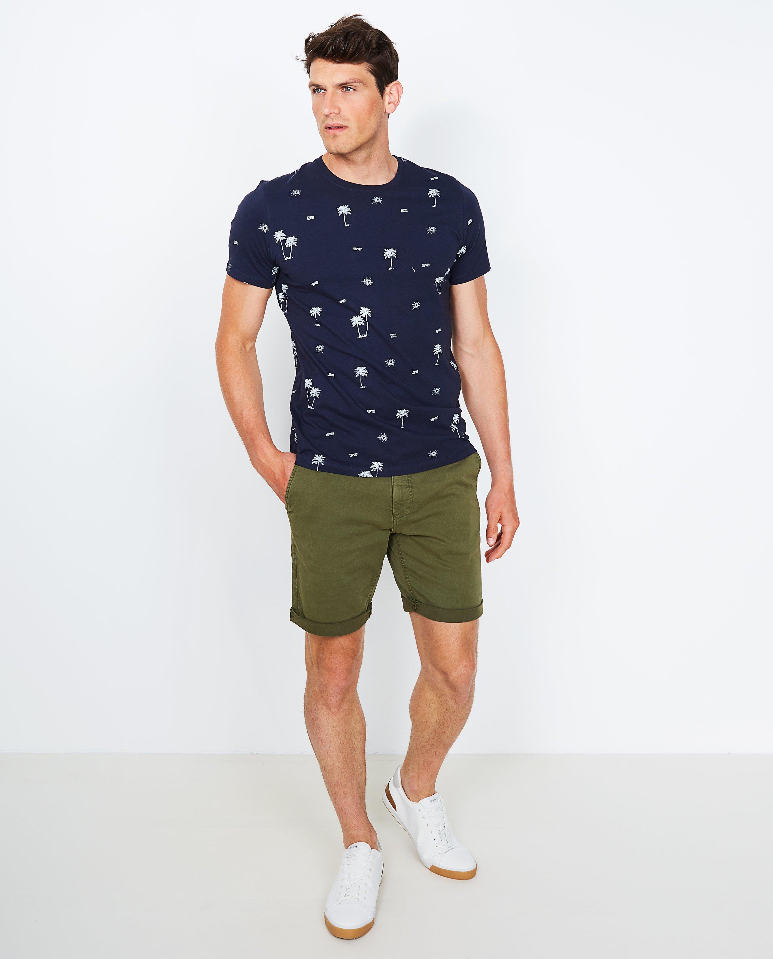 T-shirts - T-shirt met zomerprint