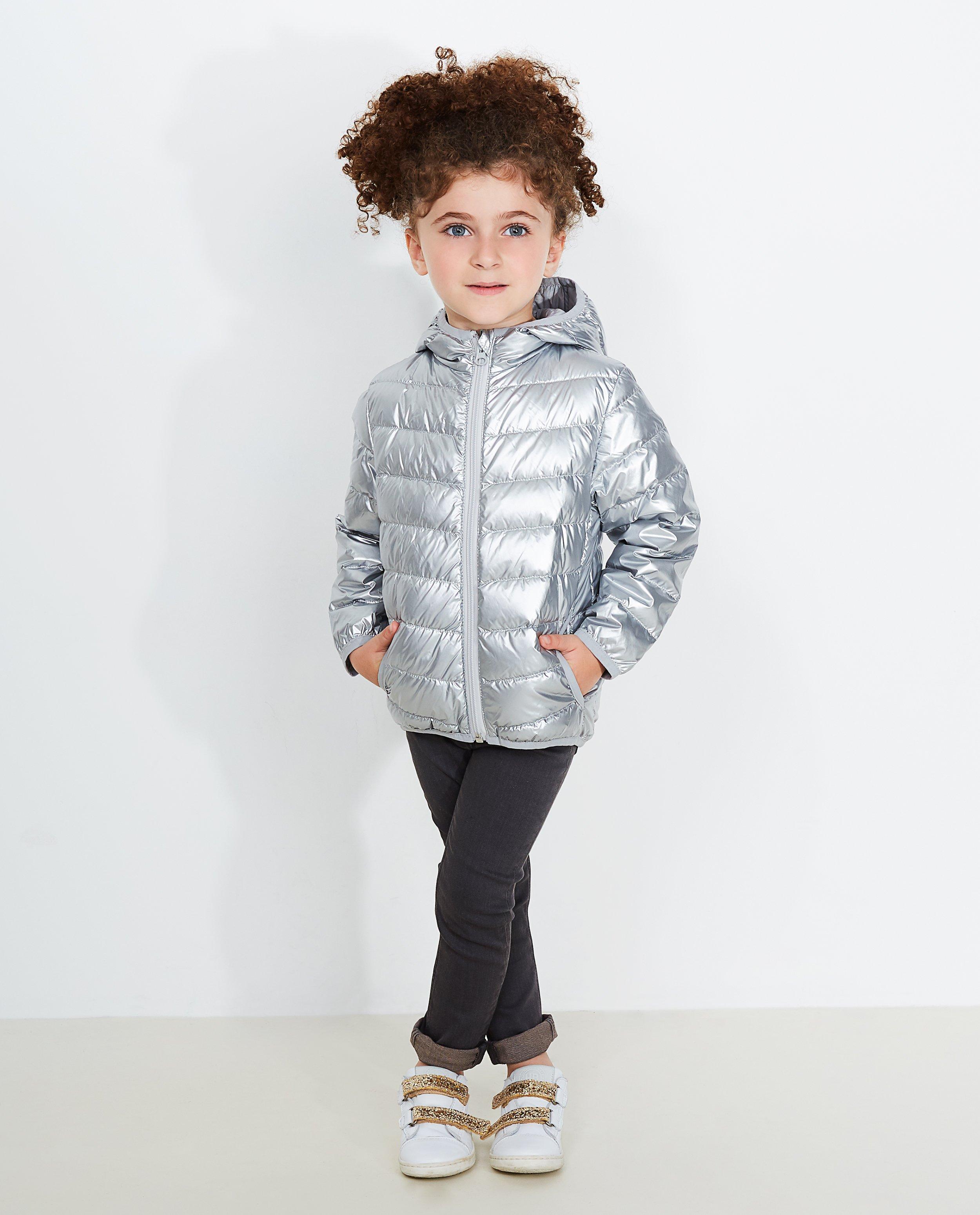 Donsjas 2-7 jaar - in zilver - JBC