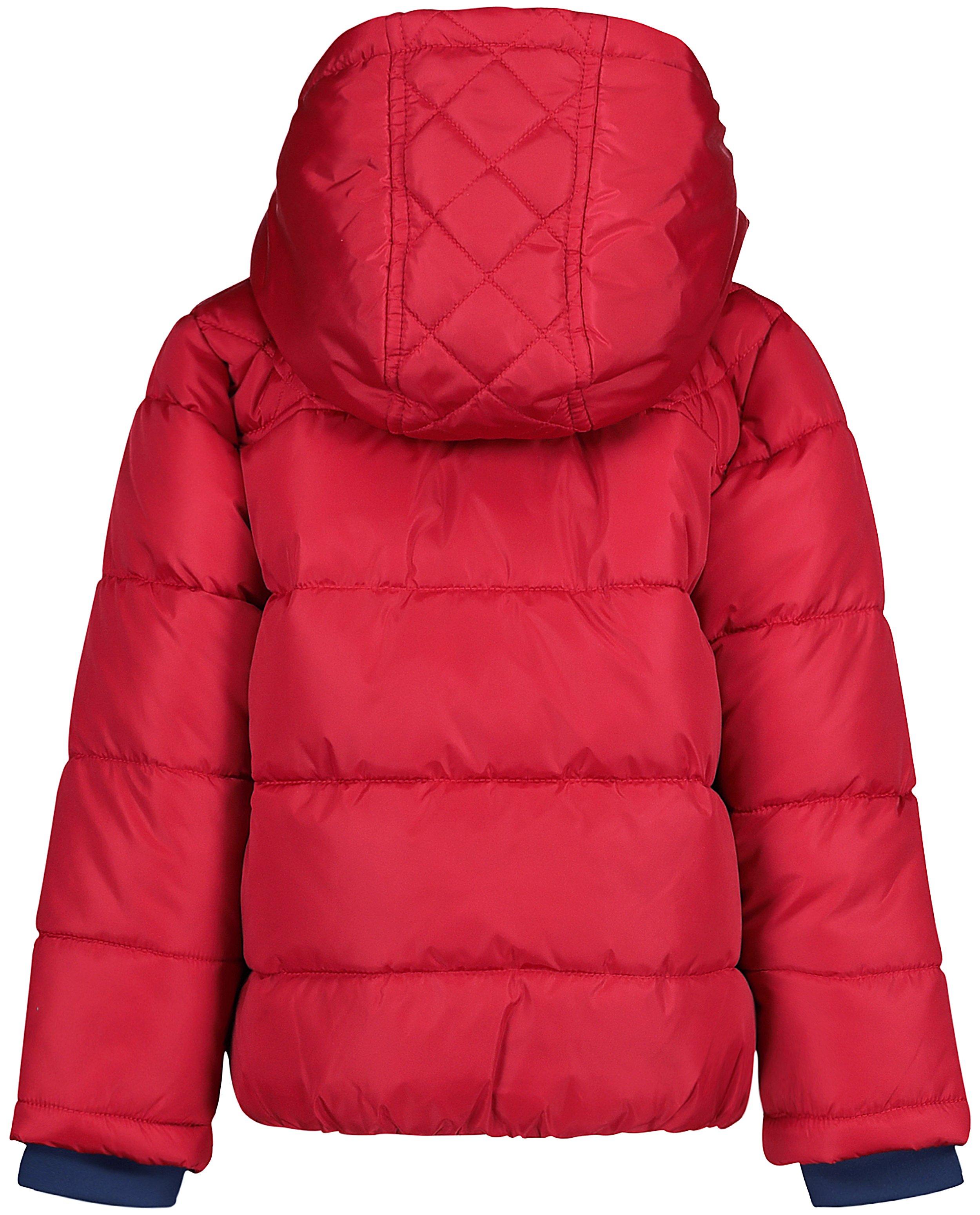 Veste d'hiver matelass&eacute;e - D&eacute;tails du produit - rouge - image num&eacute;ro 3