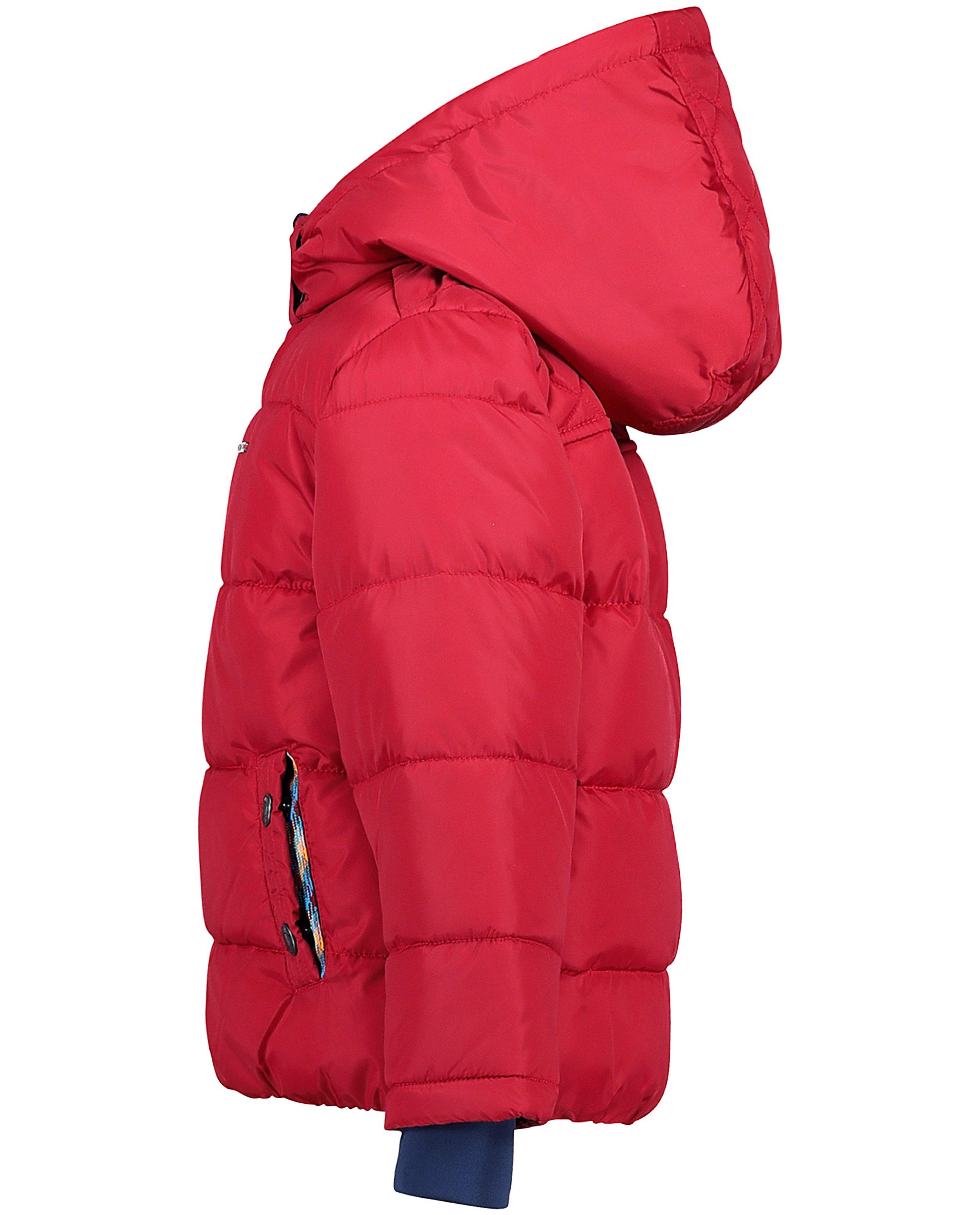 Veste d'hiver matelass&eacute;e - D&eacute;tails du produit - rouge - image num&eacute;ro 4