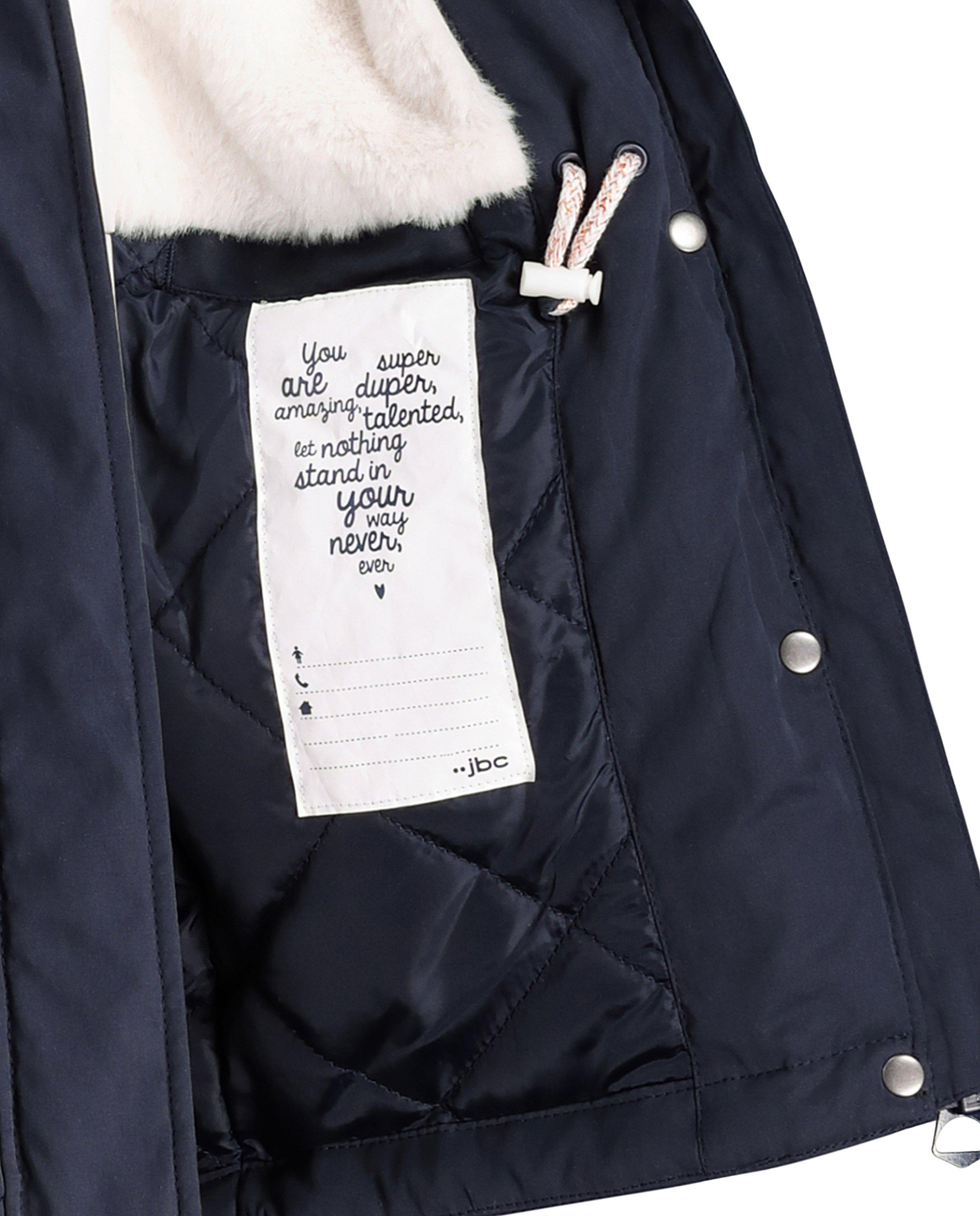 Parka à fausse fourrure - Détails du produit - bleu foncé - image numéro 6