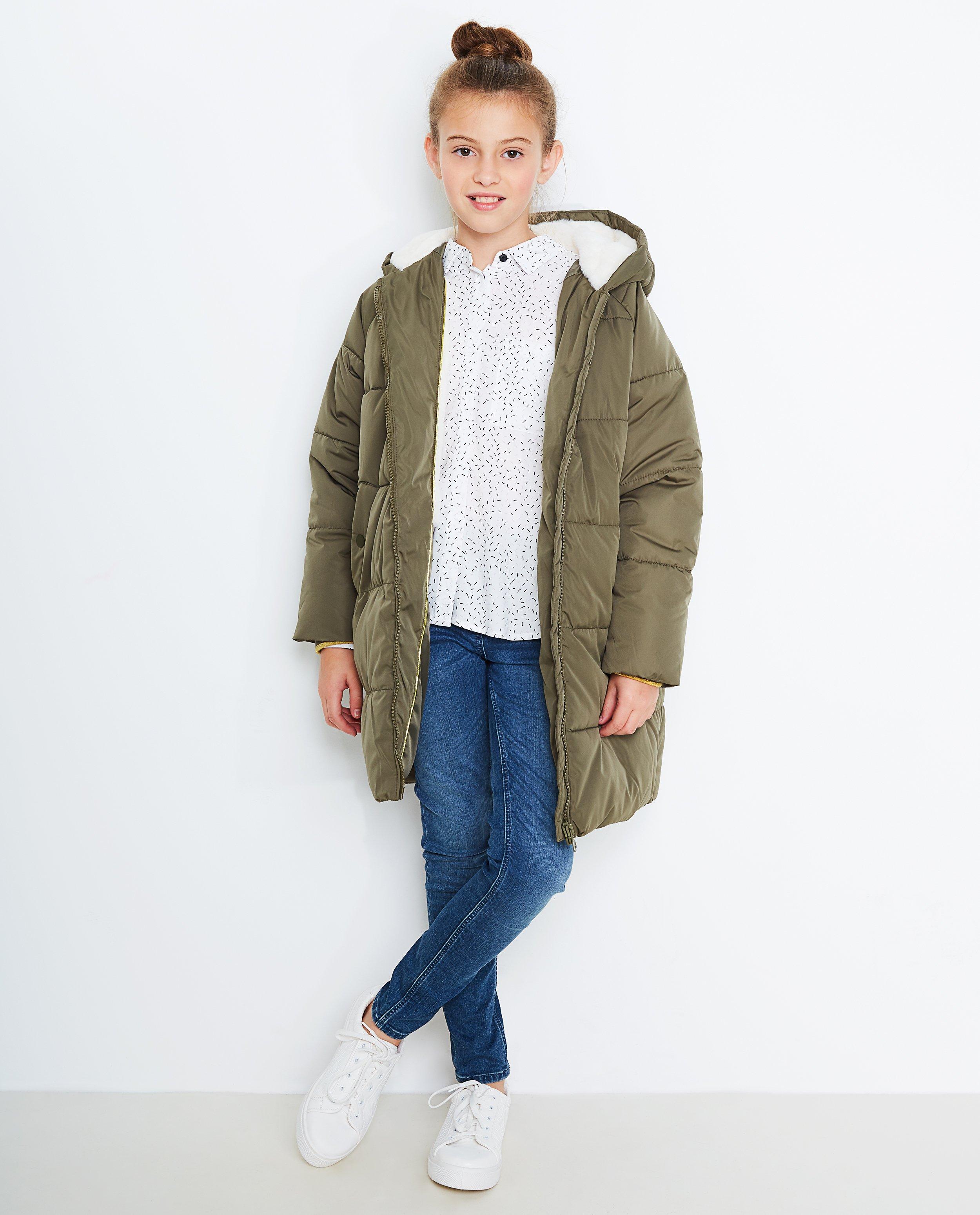 Kaki parka - Product Detail - lichtgroen - afbeelding nummer 1