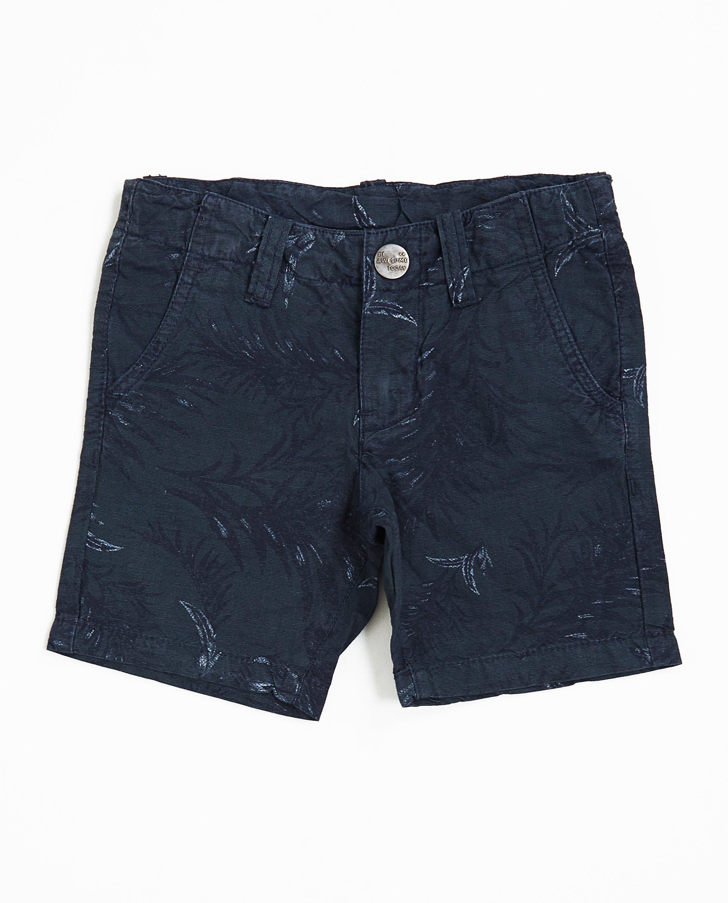 Shorts - Short imprimé de feuilles