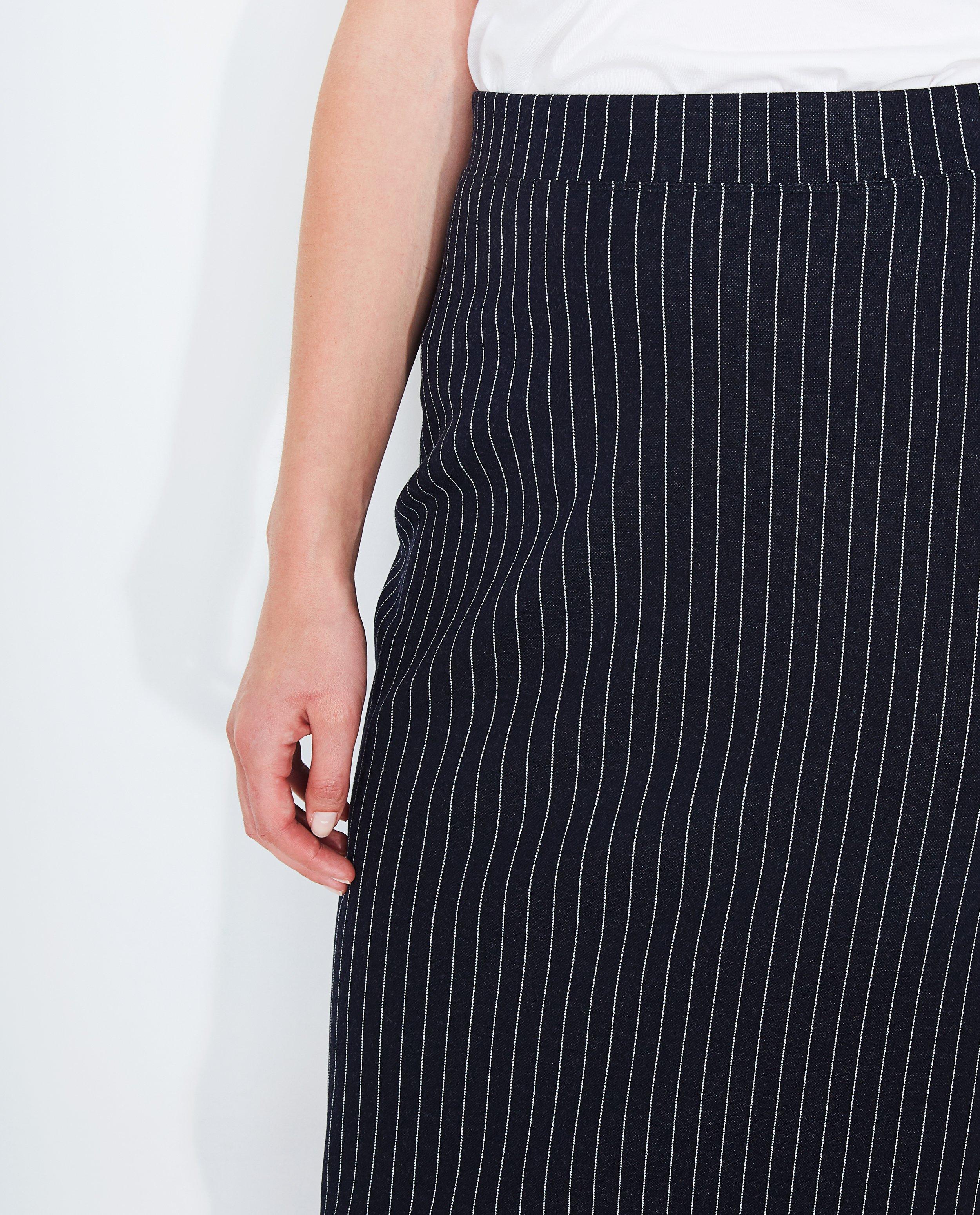 Rokken - Pinstripe kokerrok
