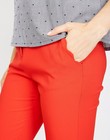 Broeken - Pantalon met kartelranden
