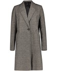 Manteau en laine mélangée - carreaux prince-de-Galles - JBC