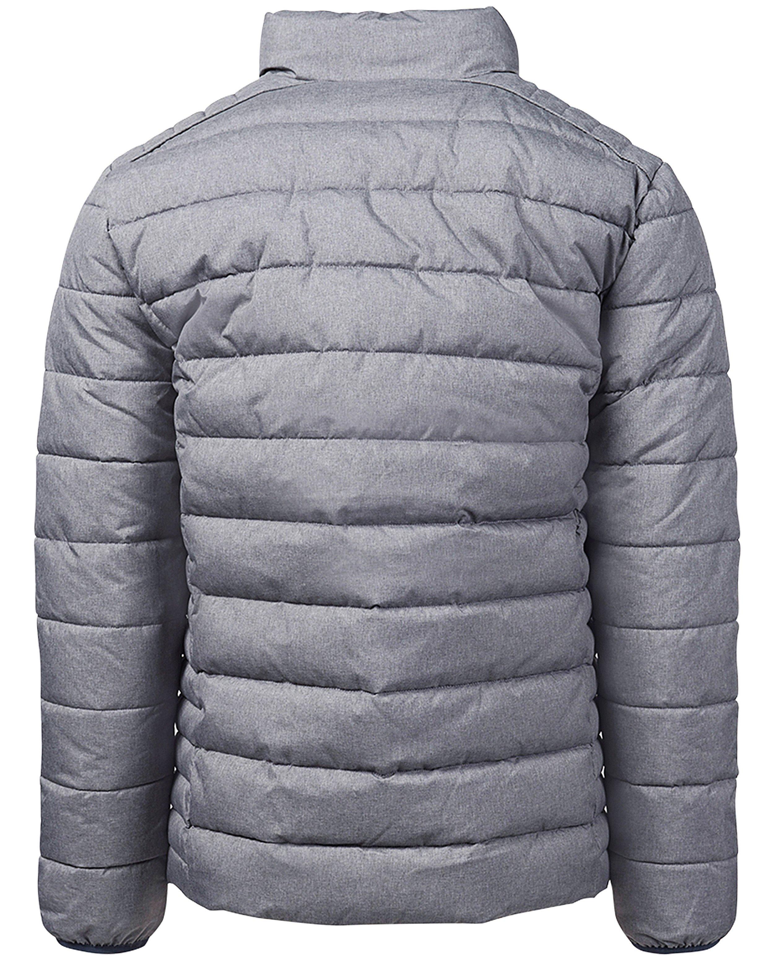 Veste matelass&eacute;e grise - D&eacute;tails du produit - gris - image num&eacute;ro 6