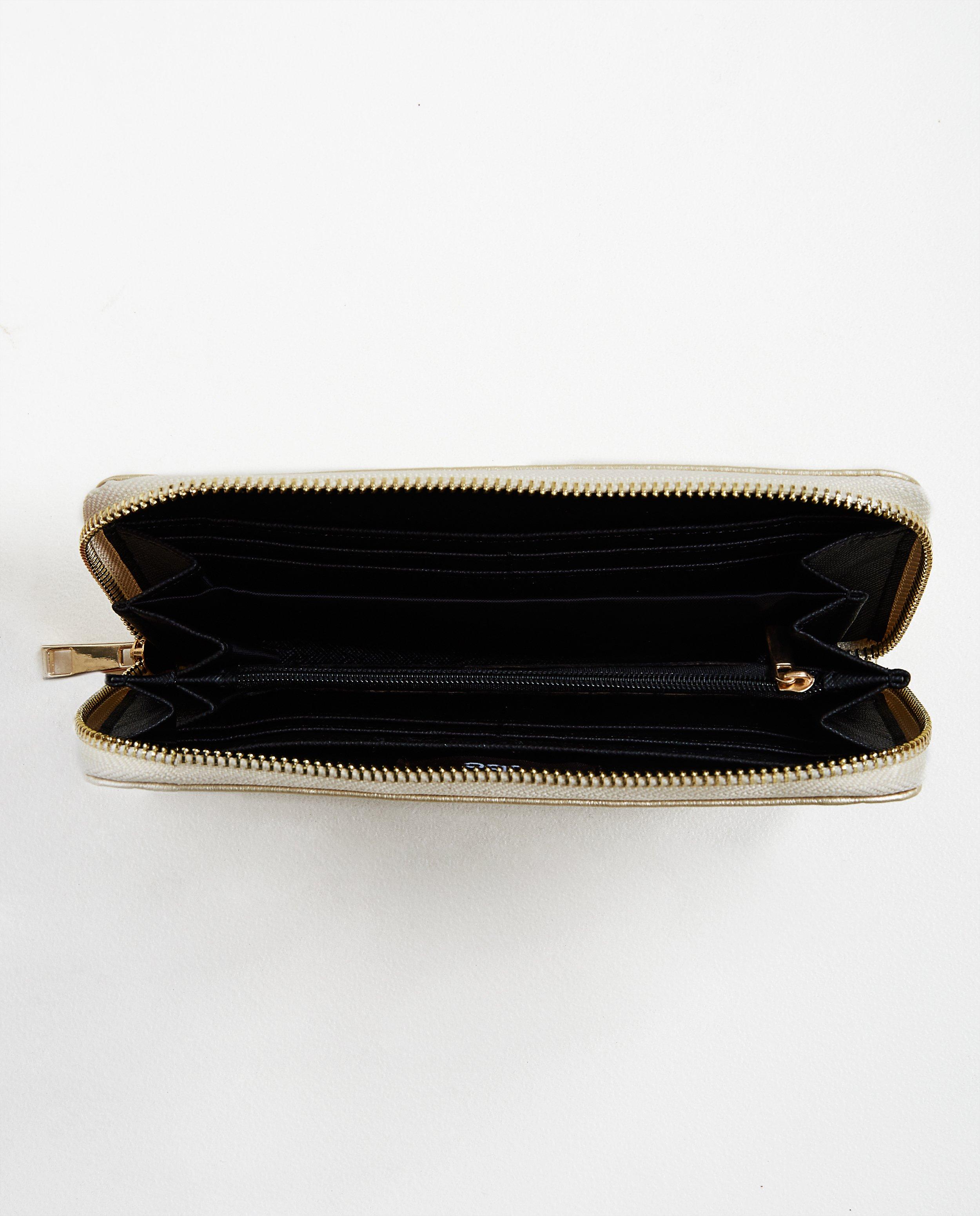 Handtassen - Gouden portefeuille
