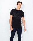 Zwart T-shirt - met color block - JBC