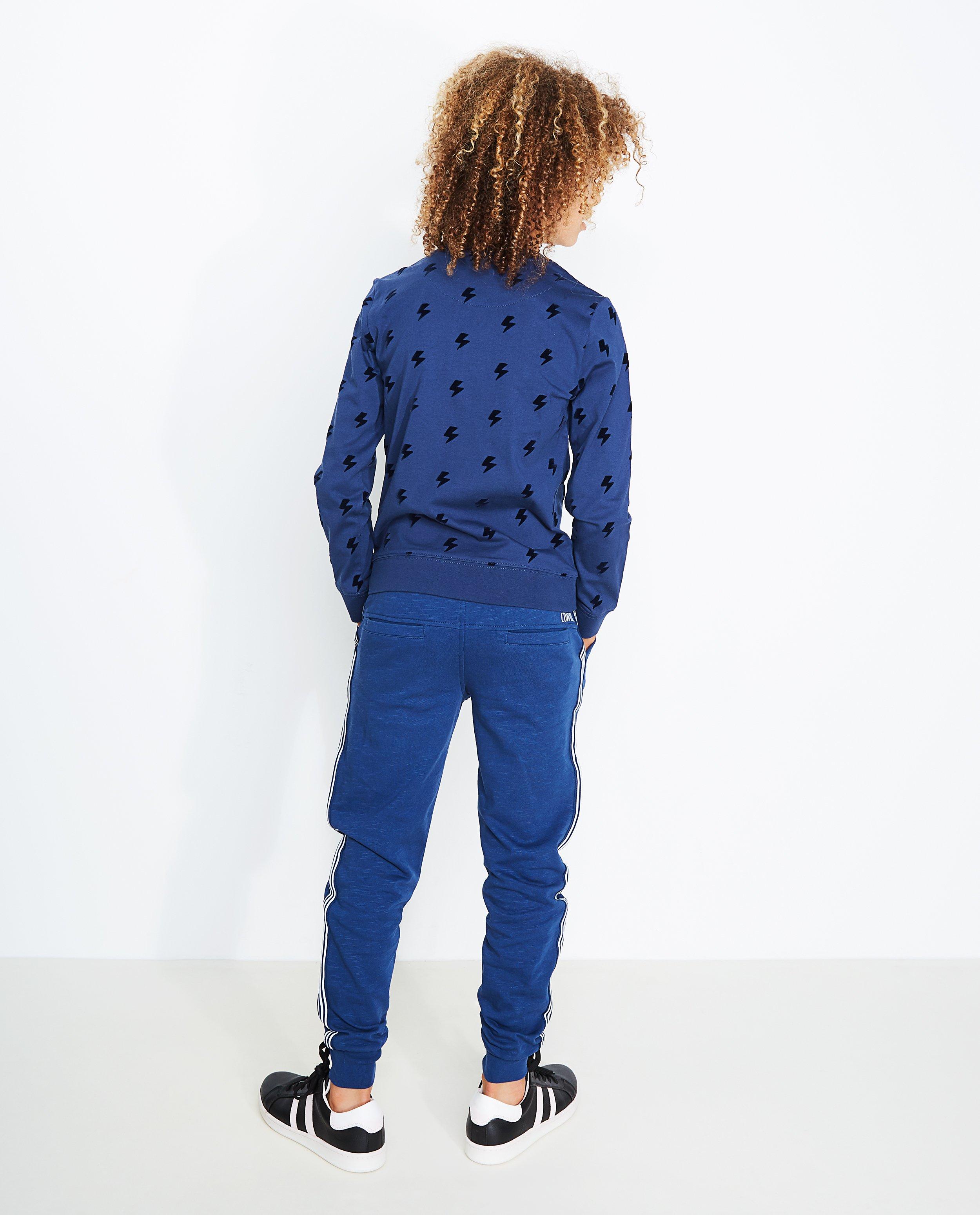 Blauwe sweatbroek - Product Detail - donkerblauw - afbeelding nummer 2
