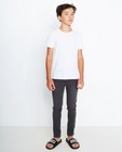 Skinny jeans, sweat denim - in donkergrijs, 7-14 jaar - JBC