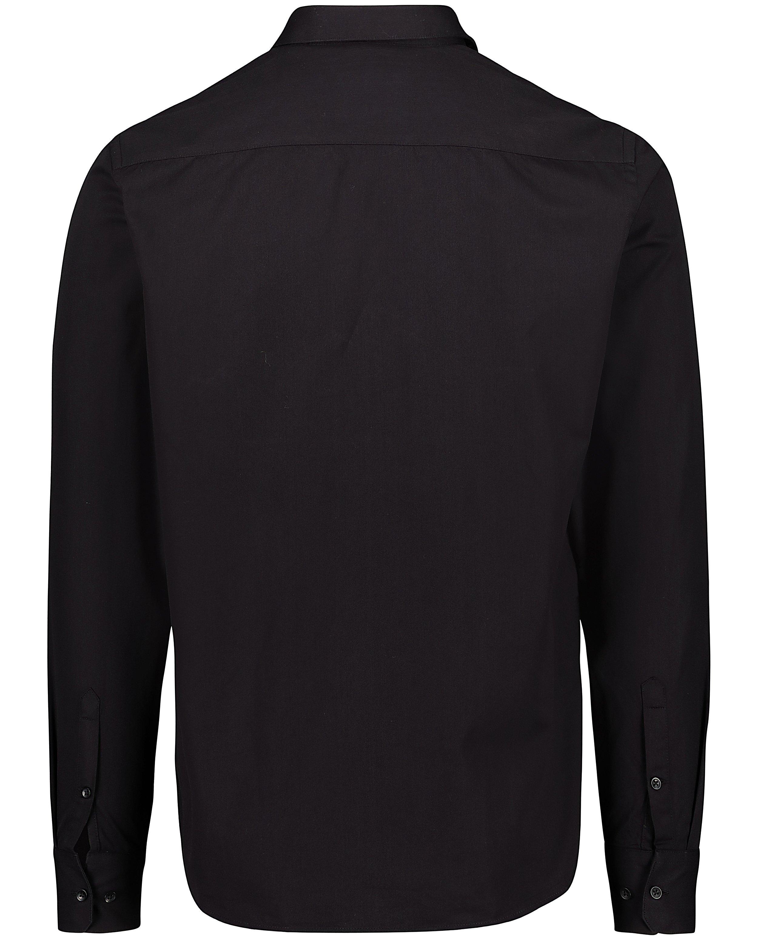 Zwart hemd comfort fit - Product Detail - zwart - afbeelding nummer 2