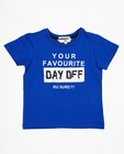 Blauw swipe T-shirt - #familystoriesjbc - JBC