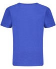 T-shirts - Blauw swipe T-shirt