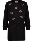 Robes - Robe molletonnée noire K3