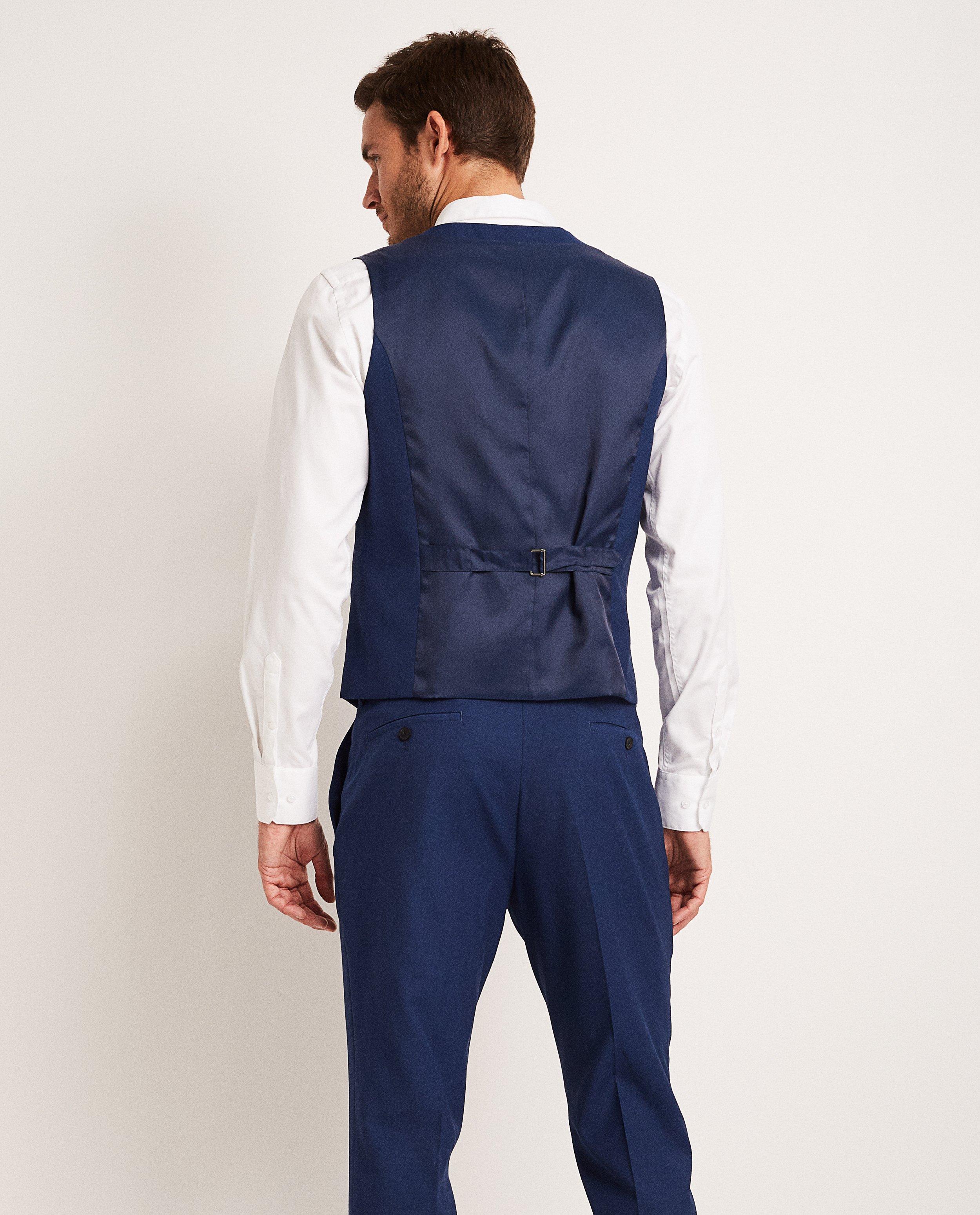 Gilet Habillé Pour Homme - Coupe Droite, 3 Poches - Pour Costume, Smoking, Occasions Formelles - Taille Unique à Choisir