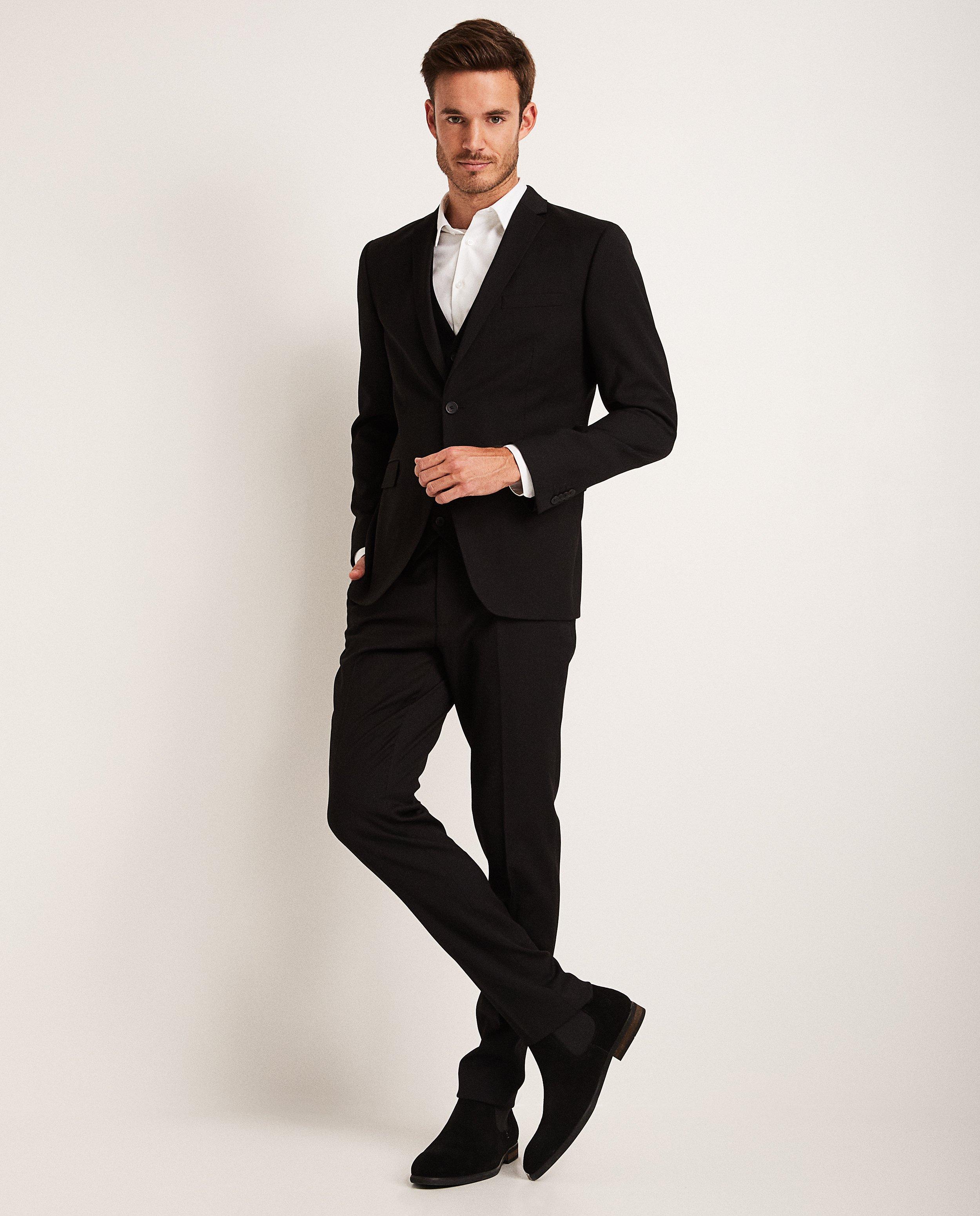 Zakelijke blazer - in zwart - JBC