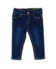 Donkerblauwe jeans - met lichte wassing - JBC