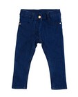 Nachtblauwe jeans - met koperkleurige knoop - JBC