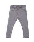 Grijze jeans - met koperkleurige knoop - JBC