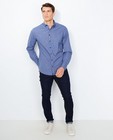 Hemden - Blauw slim fit hemd