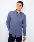 Hemden - Blauw slim fit hemd