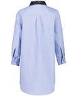 Robes - Robe-chemisier bleu clair