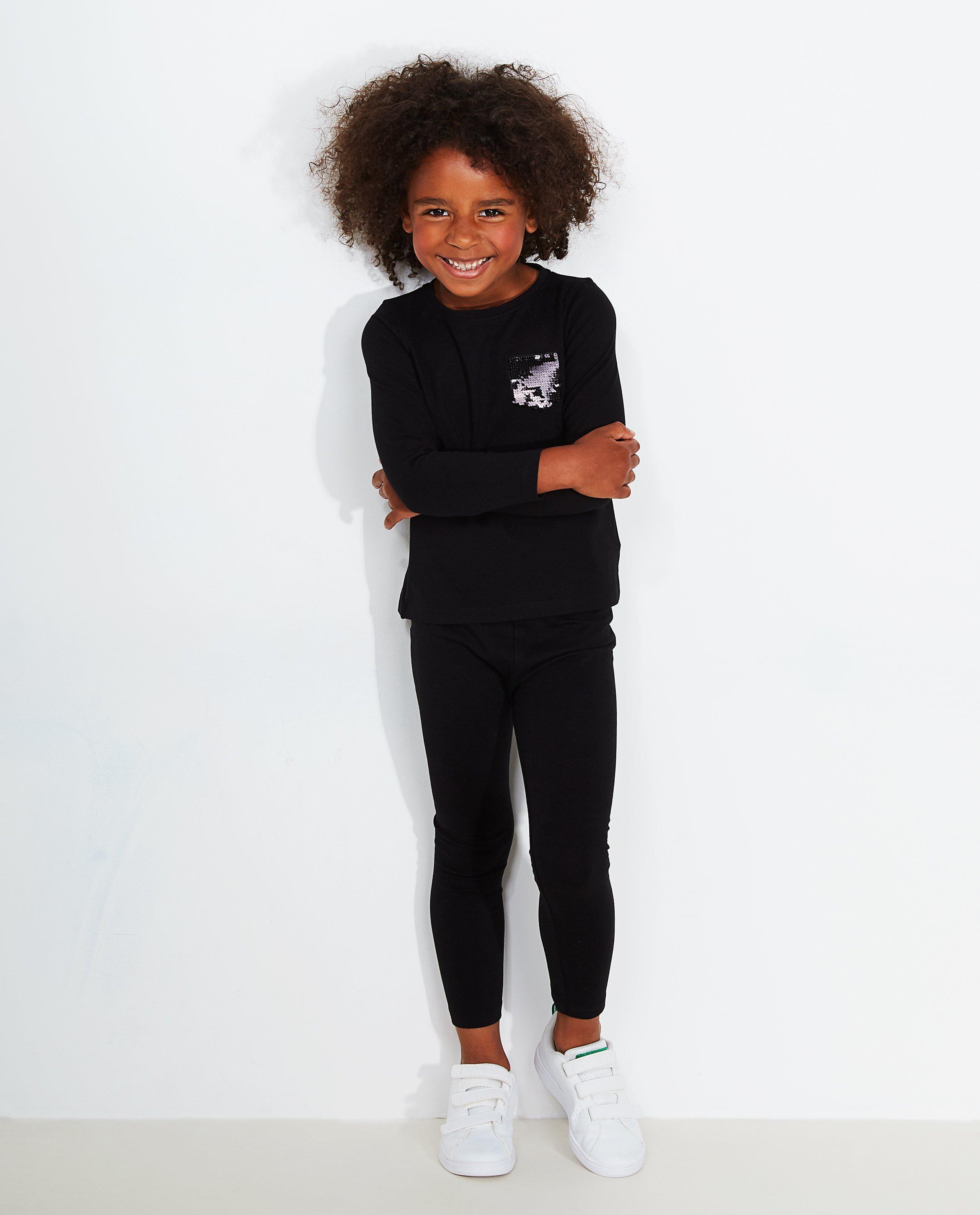 Leggings en coton bio - noirs - Besties