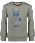 Sweaters - Sweater met dierenprint