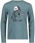 T-shirts - Longsleeve met dierenprint