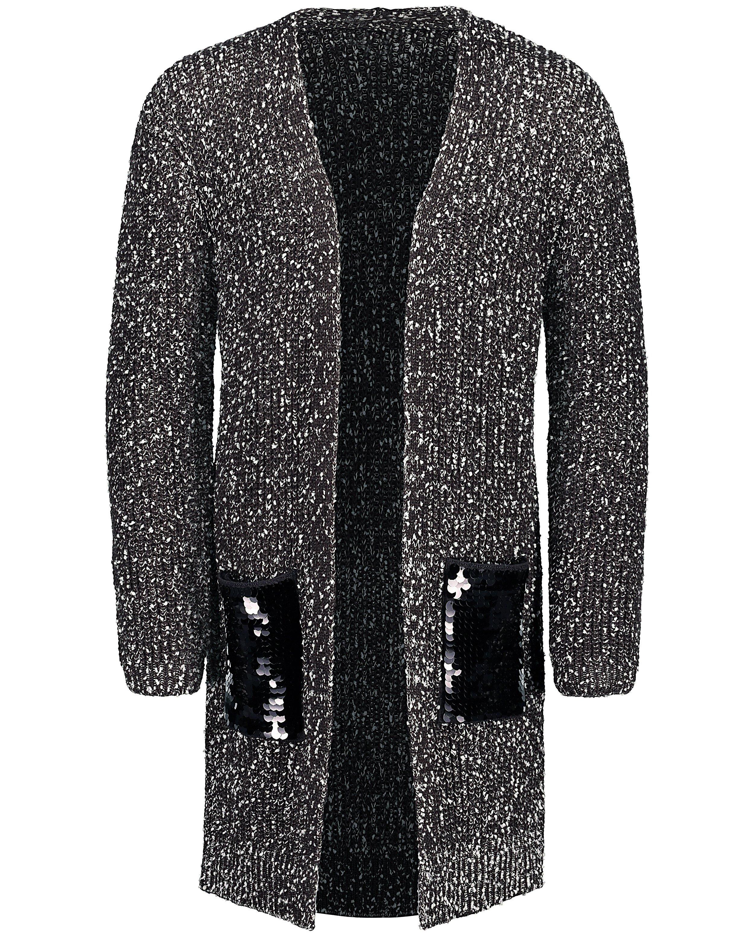 Cardigans - Long gilet noir