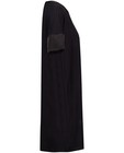Kleedjes - Zwarte viscose jurk