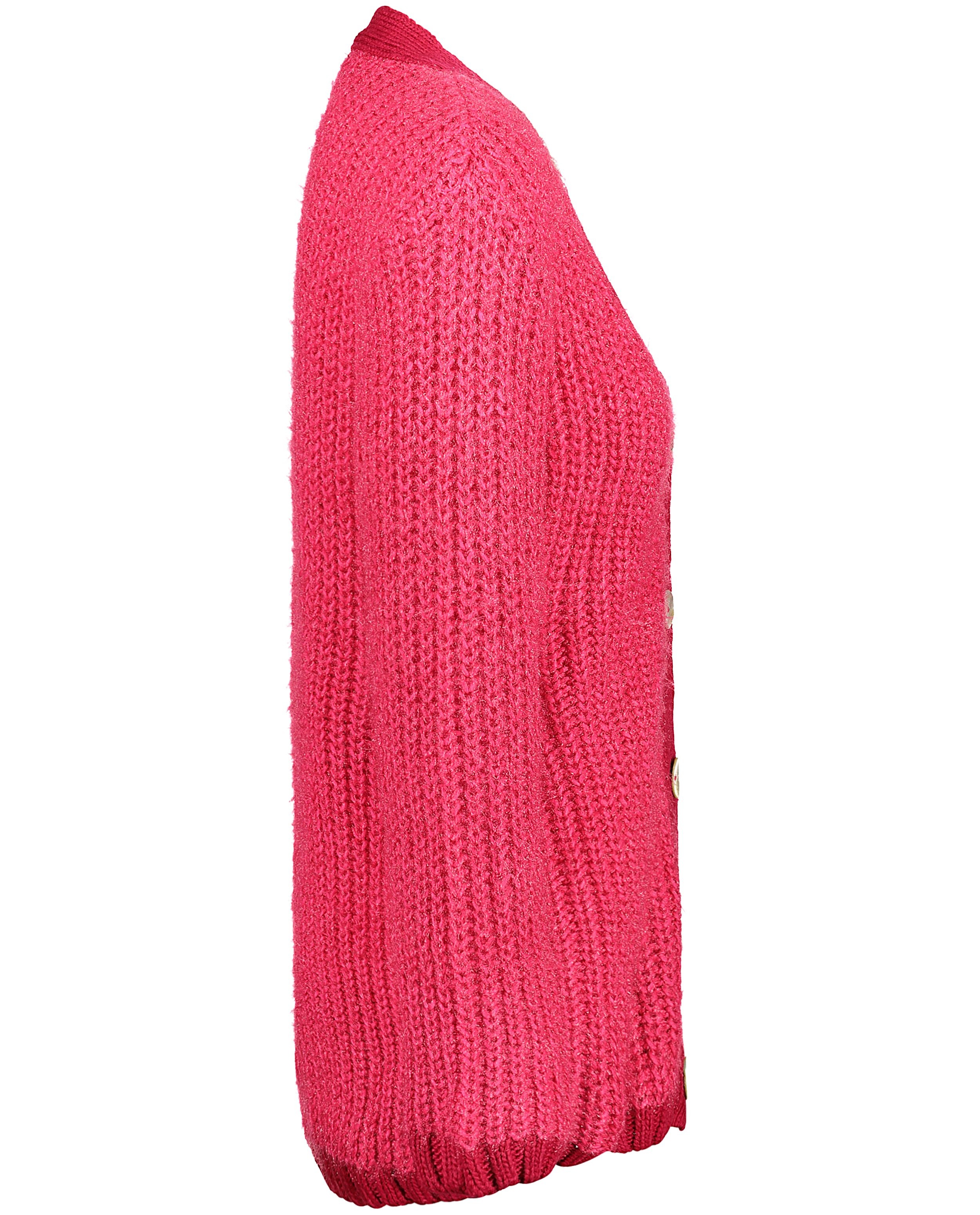 Cardigans - Gilet fuchsia en tricot