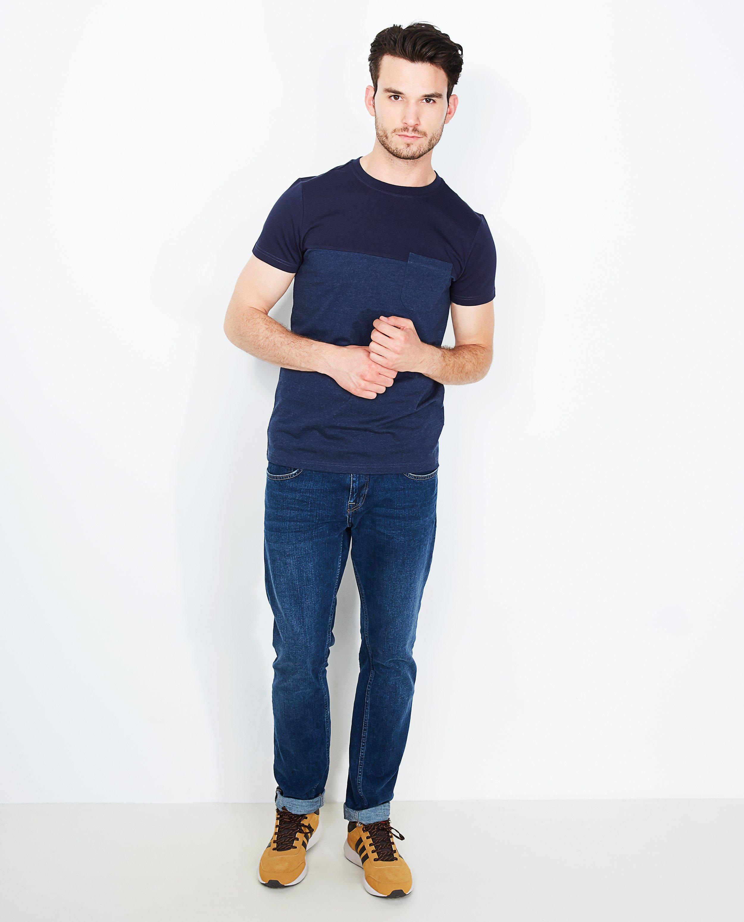 T-shirts - Color block T-shirt