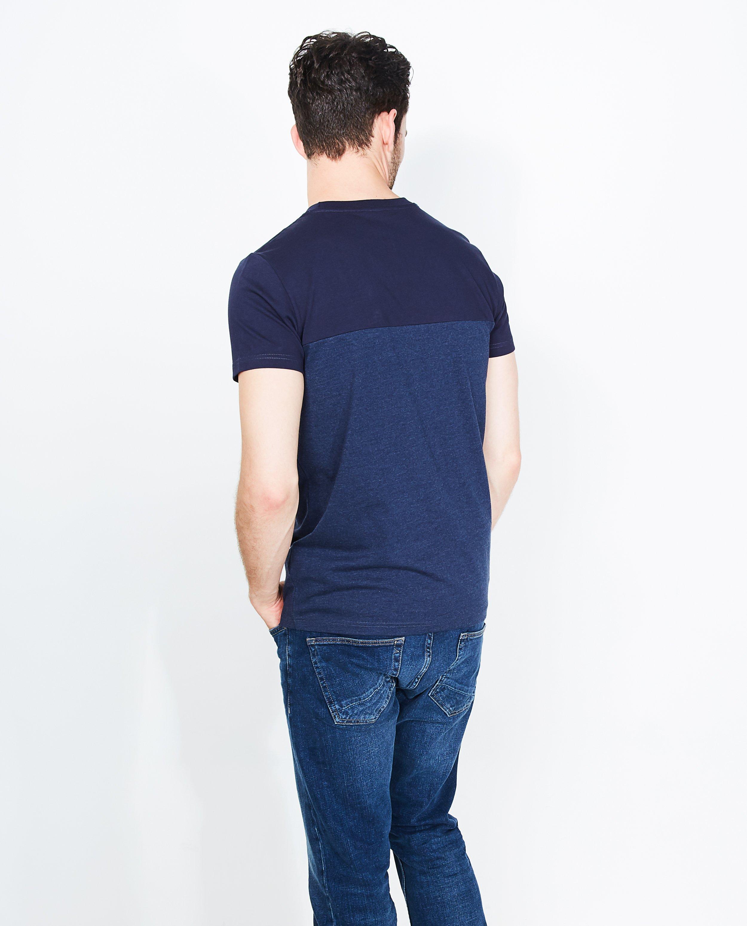 T-shirts - Color block T-shirt