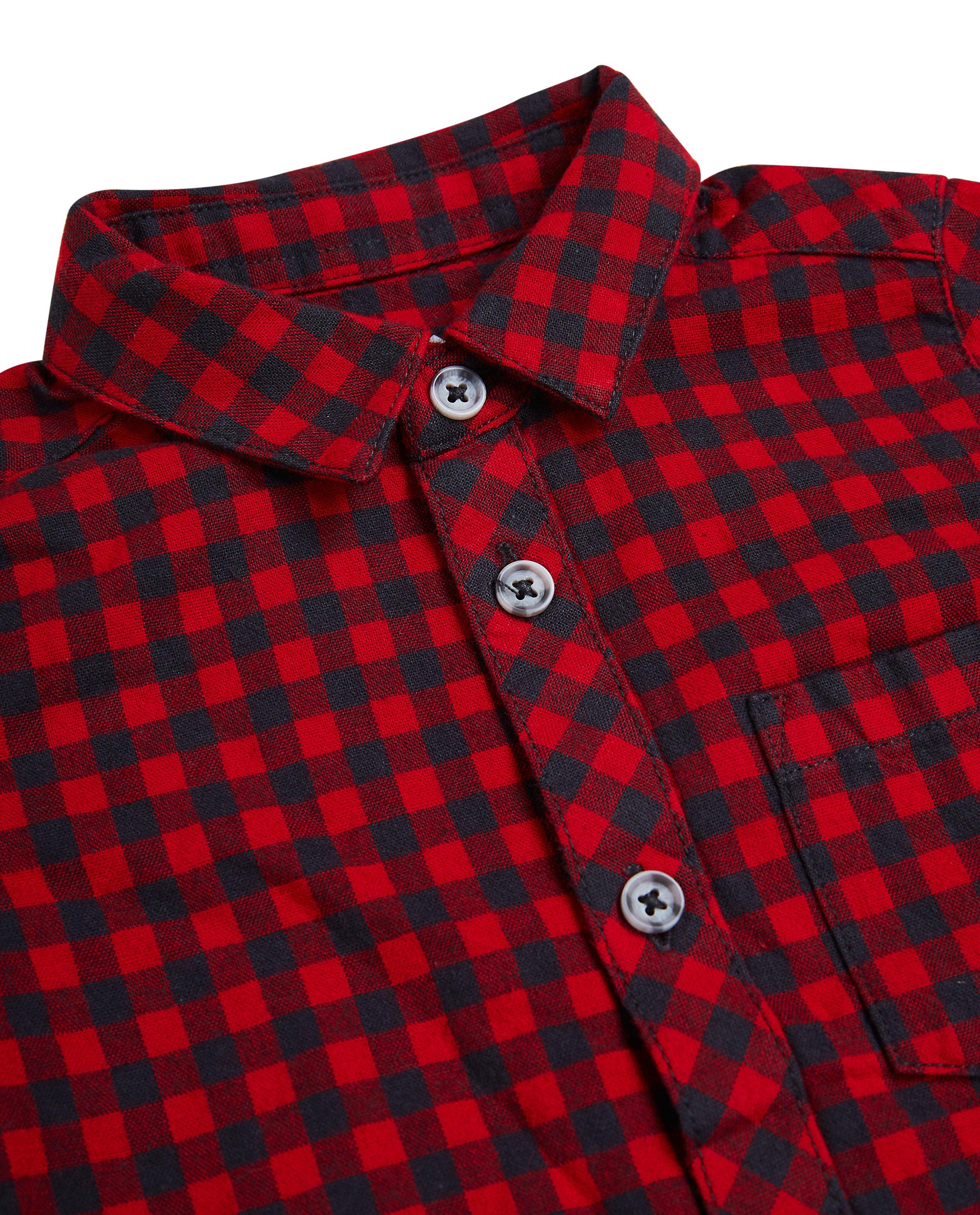 Geruit hemd - Product Detail - felrood - afbeelding nummer 4