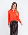 Vuurrode blouse - Andy & Lucy - Andy & Lucy