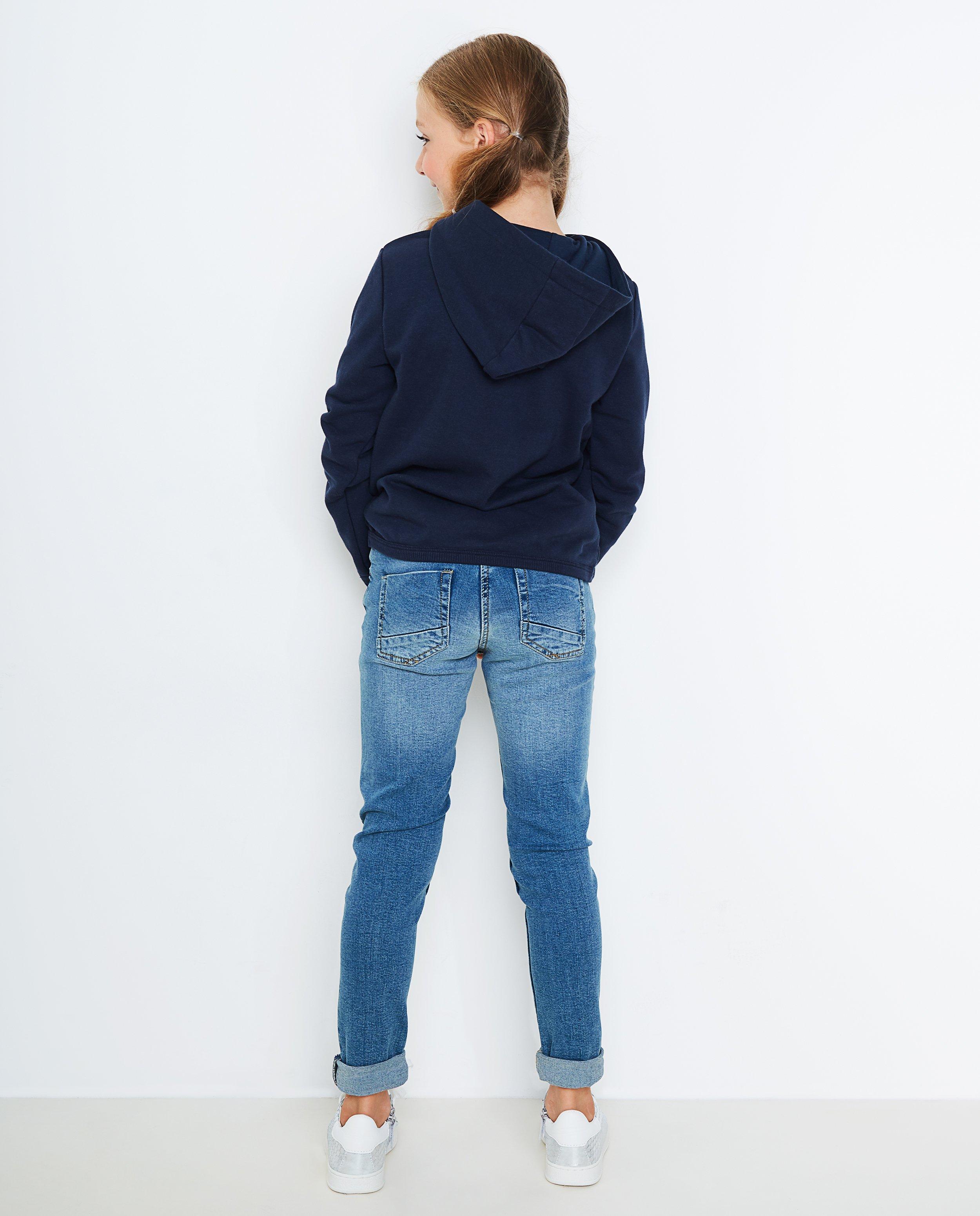 Sweaters - Hoodie met fluffy smiley